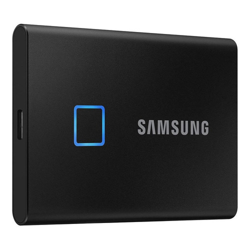 Disco sólido SSD externo Samsung Portable SSD T7 MU-PC2T0 2TB negro