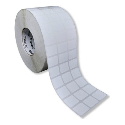 Etiqueta Bopp Plástica 30x22 Mm Rollo 18,000 Pzas C3 Color Blanco Diseño Impreso No Aplica