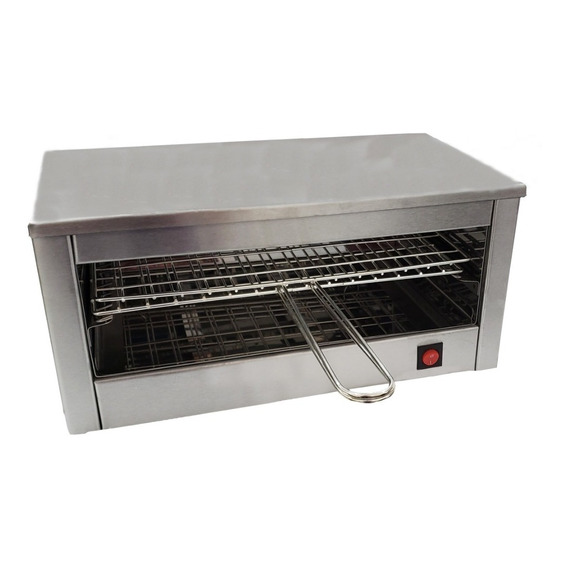 Nac CARL-CH tostadora electrica grill tostados gratinador acero color gris