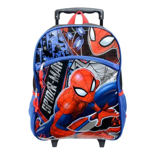 Mochila Con Ruedas Spiderman Hombre Ara a Spm 66164 MercadoLibre