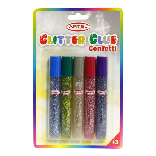 Glitter Glue Confetti 13grs. Artel
