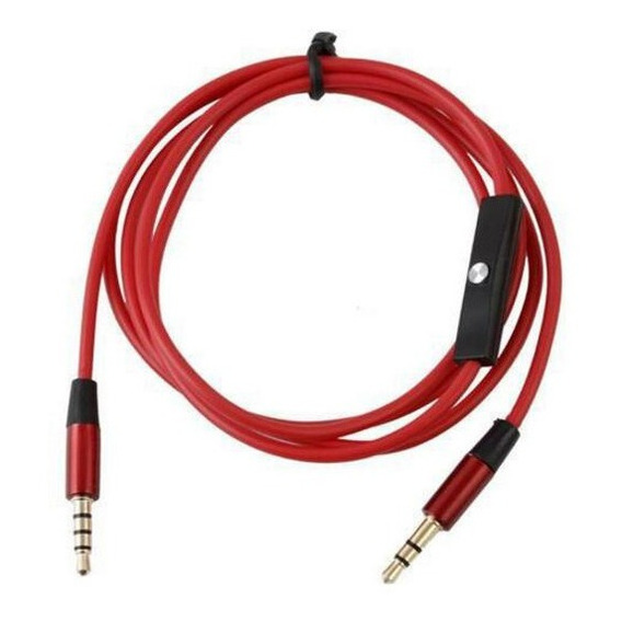 Cable Auxiliar 3.5mm Microfono Audifono Diadema Manos Libres