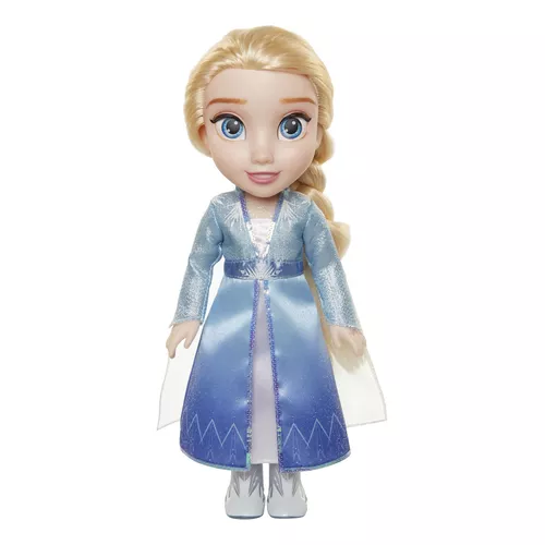 Boneca Frozen 2 Vestido De Luxo Elsa Com 35cm Da Mimo 6484