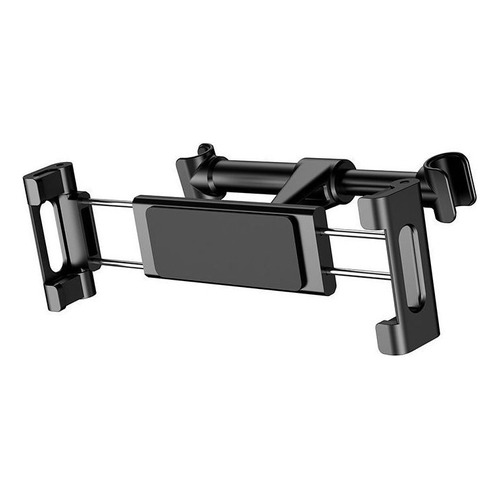 Soporte Baseus para tabletas y teléfonos inteligentes con respaldo de asiento trasero, color negro