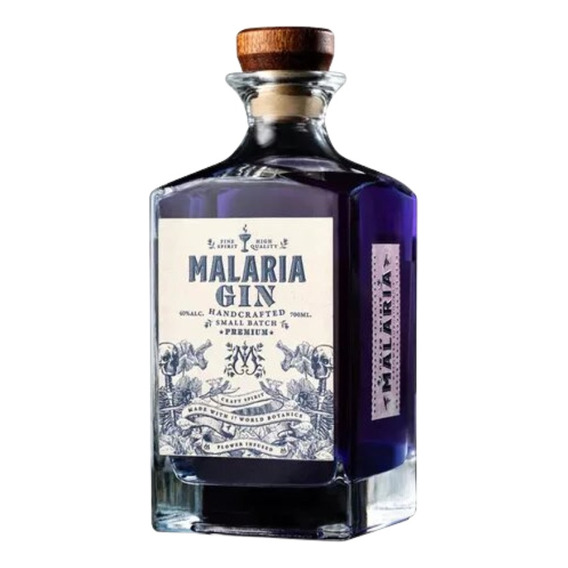 Gin Malaria Handcrafted Small Batch Premium Spirit 700 Ml