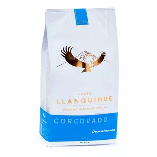 Café Llanquihue Descafeinado Corcovado Grano Molido 340 Gr 