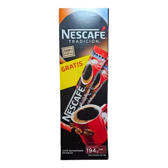 Café - Nescafé Tradición Sachet 96 Unidades