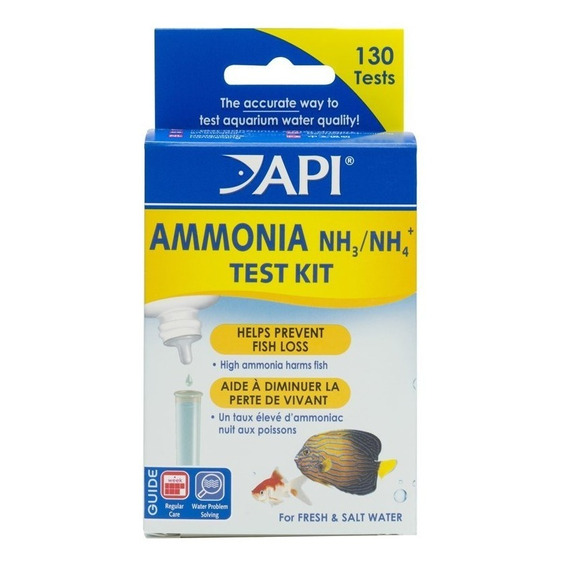Prueba Amoniaco Ammonia Test Kit Api Agua Acuario Peces