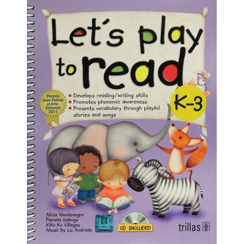 Let's Play To Read K-3 Cd Included Trillas