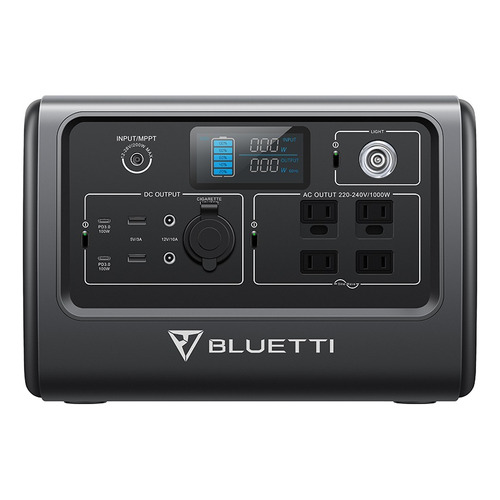 Generador portátil Bluetti EB70S 800W monofásico 120V
