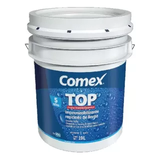 Impermeabilizante Comex Top Reciclado Llantas 23 Kg