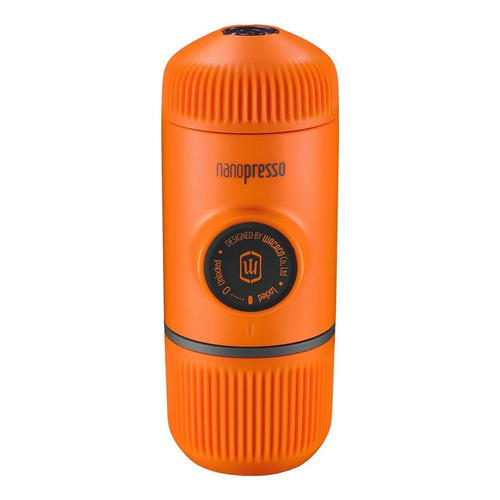 Cafetera portátil Wacaco Nanopresso manual naranja expreso