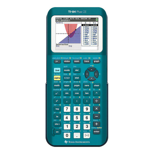 Calculadora Gráfica Texas Instruments Ti-84 Plus Ce En Color Color Verde