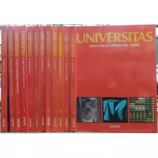 Gran Enciclopedia Del Saber Universitas * 12 Tomos * Salvat 