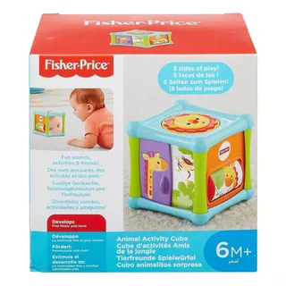  Fisher Price Cubo Animalitos Juguete Para Bebés Actividades