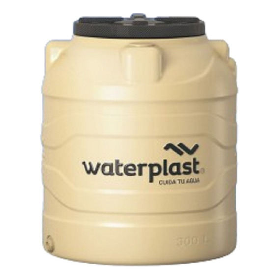 Tanque De Agua Waterplast Tricapa Dual Plus 750 Litros Color Beige