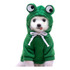 hooded twolegged hoodie green frog