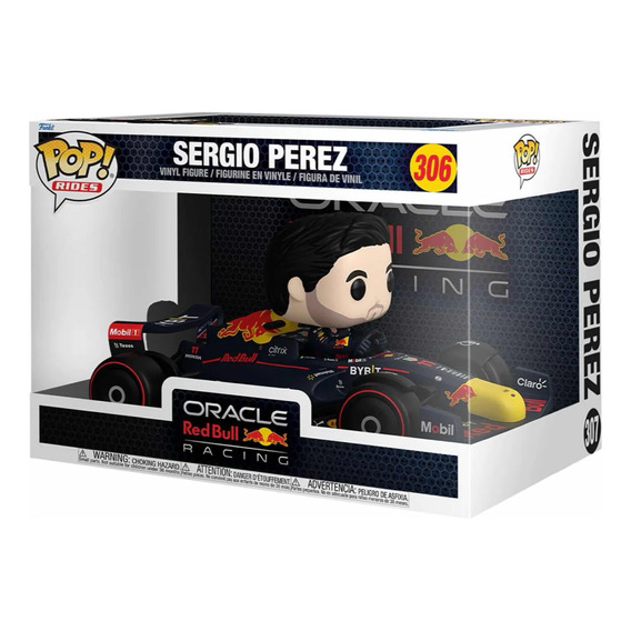 Funko Pop Ride Super Deluxe Formula 1 - Sergio Checo Perez