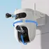 Cámara Seguridad Wifi H9c Doble Lente 3mp Exterior Ezviz Blanco