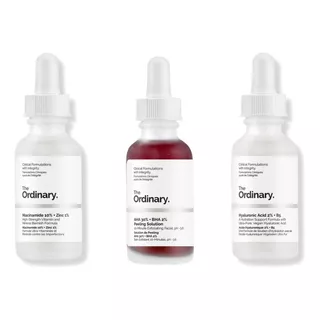 The Ordinary Combo Peeling + Niacinamide + Hyaluronic Acid