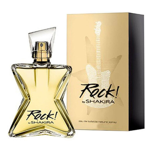 Eau De Toilette Shakira Rock Natural Spray X 50 Ml