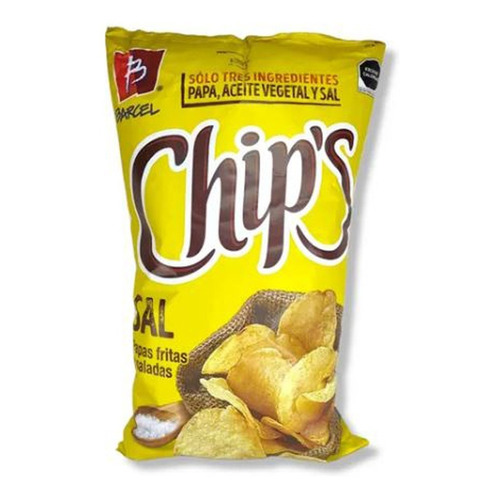 Papas Chips Sal De Mar Mega Pack 800g