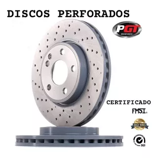 Discos De Frenos Perforados Chevrolet Aveo 2005 2006  55099