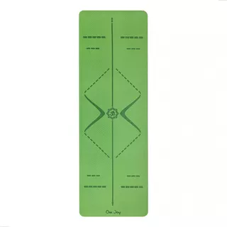 Om Joy Tapete Yoga Mat Tpe 183x61cm Verde