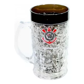 Caneca Plástico Com Gel Isolante Térmico S.c Corinthians