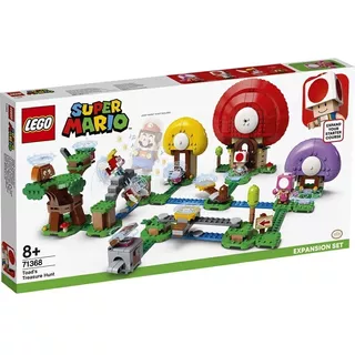 Lego Expansão Super Mario 71368 Caça Do Tesouro Do Toad Quantidade De Peças 464