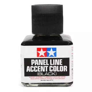 Tamiya Panel Line Accent Color ( Black) By Tamiya # 87131