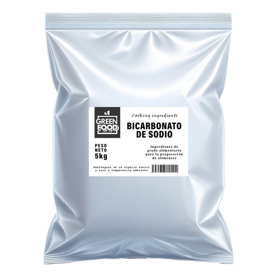 Bicarbonato De Sodio X5 Kilos / Grado Alimentario