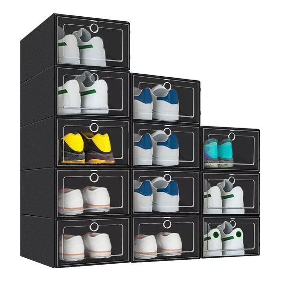 Cajas Organizadora Zapatos X6  (hasta T.43) Sneaker Zapatera