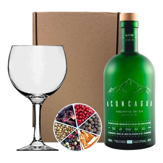 Pack Aconcagua Verd + Copon + Botanicos + Caja Gin Tonic Box