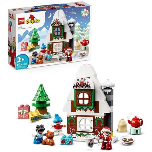 Kit Lego Duplo Casa Pan De Jengibre Papá Noel 10976 50 Pzas