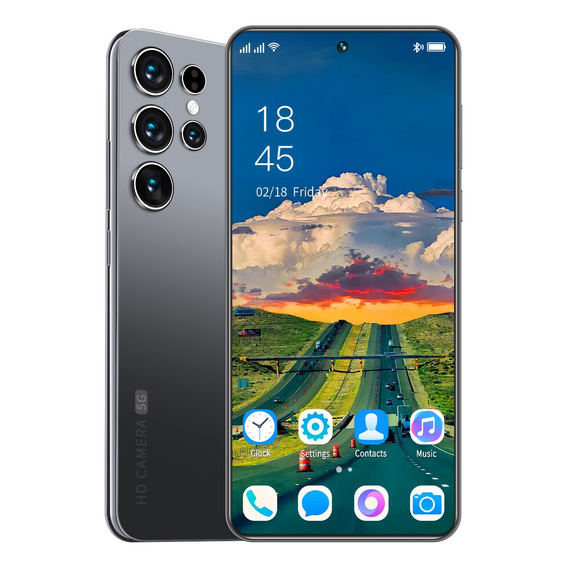 2024 Último Modelo Celular S23 Ultra Smartphone Desbloquea Global 5g Android 13 En El Precio Más Barato Dual Sim 6.8  Pantalla Grande 12gb+512gb