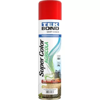 Tinta Spray Uso Agricola  Vermelho   400ml - Tekbond