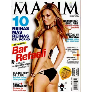 Revista Maxim # 126 - Bar Rafaeli