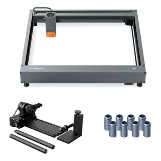 Cortadora Láser Xtool D1 Pro 2.0 10w Gray + Ra2 Pro Kit