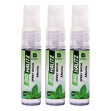 Spray Bucal Menta 15ml Bio Halitz - Natuflores Kit 3un