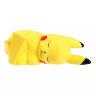 Pikachu Pokémon Luminária Led Abajur Infantil Luz Suave Belo