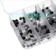 Kit De 60 Transistores Surtido En Caja Resistente