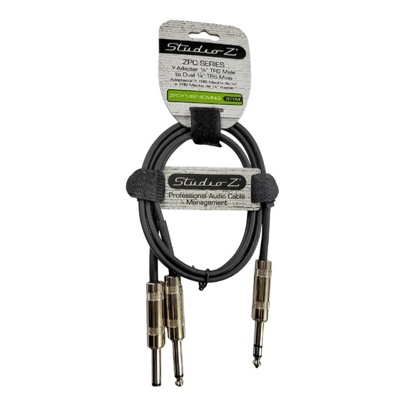 Cable Plug Stereo 6.5'' A Mono 6.5'' Plug Mono Musicapilar