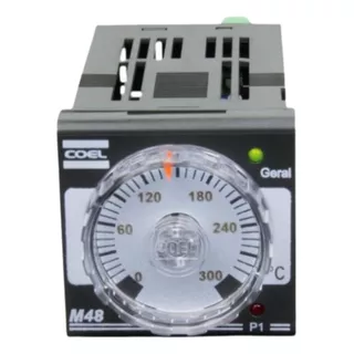 Controlador Temperatura Analógico Coel M48 240 Vca Forno