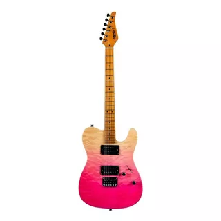 Guitarra Eléctrica Estilo Telecaster Jet Jt450 Qtpk