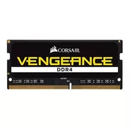 Memoria Ram Vengeance Gamer Color Negro  8gb 1 Corsair Cmsx8gx4m1a2666c18