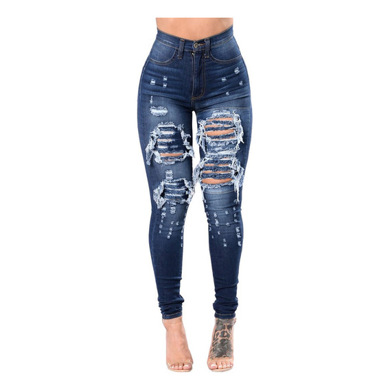 Jeans Dama Stretch Pantalones Mujer Levanta Pompa Jean