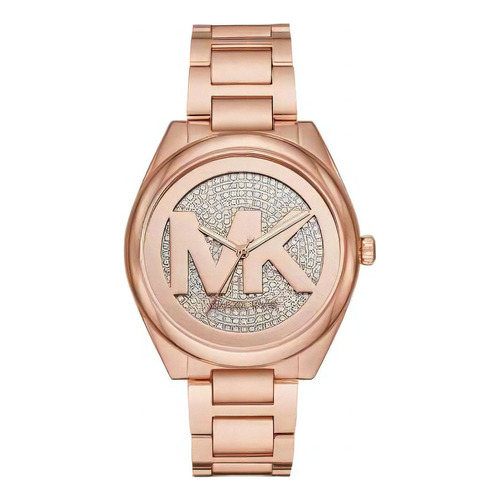 Reloj Michael Kors Mk7312 En Tono Oro Rosa Brillante Con 3 M