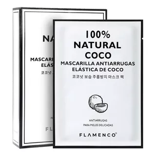 Mascarilla Facial Flamenco De Coco Con 25ml