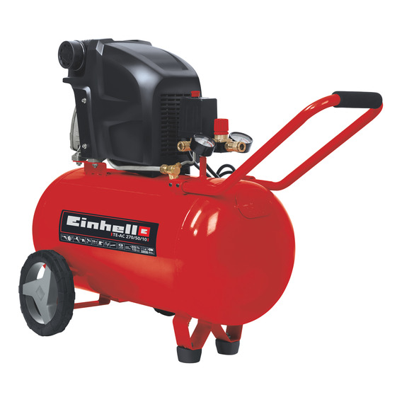 Compresor De Aire Einhell Tc-ac 270/50/10 50l 2,5 Hp